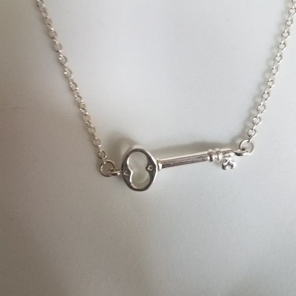 Jewelry - 6/20 Silver Key Necklace